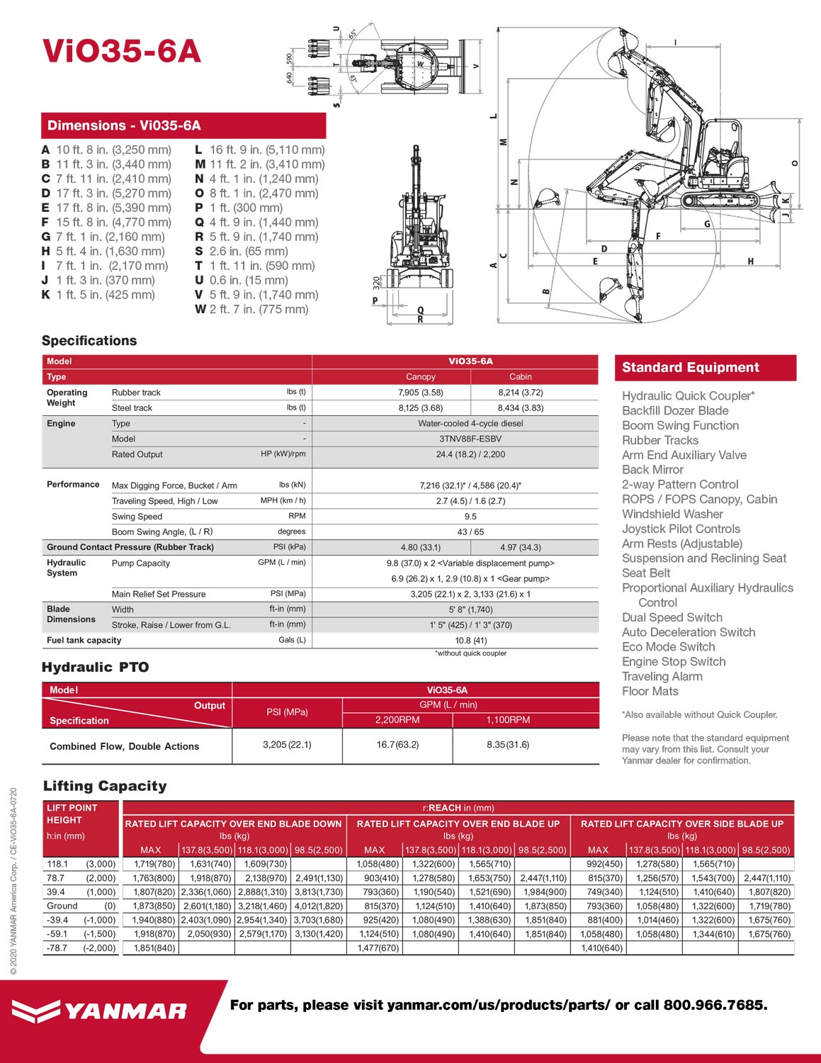 image of Vi035-6A excavator